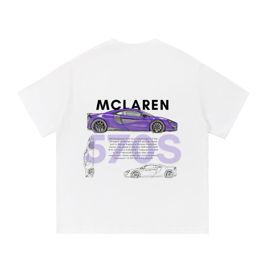 White McLaren 570s Shirt