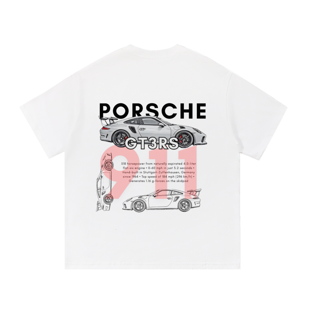 White Porsche 911 GT3RS Shirt